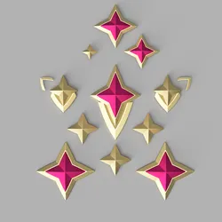 Ahri's Star Guardian Accessories