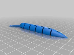 Articulated Slug Keychain
