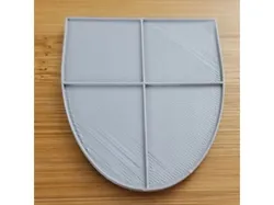 Coat of Arms Shield Blank