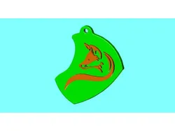 fox keyring