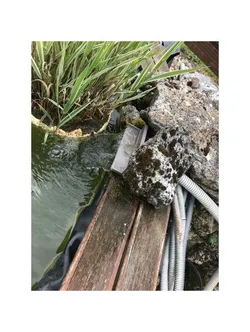 Lame d'eau pour bassin