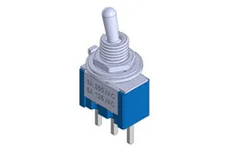 Miniature Toggle Switches MTS-1xx PC terminal