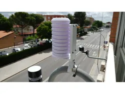 Netatmo tube mount + TFA weather shield