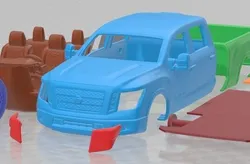 Nissan Titan XD Pro 4x 2016 Printable Car