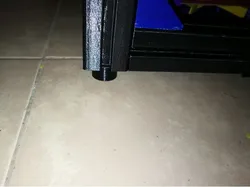 Perfil aluminio en pla pies