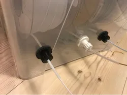PTFE Tube Dry Box Connector (No screws)