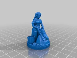 Roman Peasant Woman 28mm Miniature