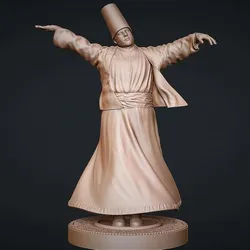 The Whirling Dervishes 3D Model