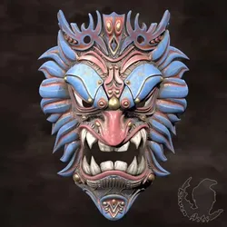 TIKI MASK WALL ART  & MASKS