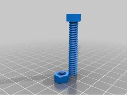10m Nut and 10M Bolt
