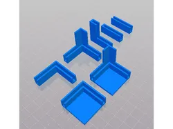 Cardboard Corner Bracket Set