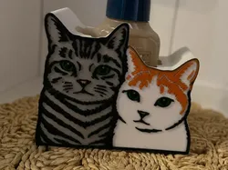 Cats Soap Holder - BBW, Softsoap, Dial - Free 3D Print Model