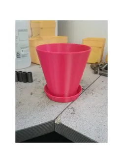Flowerpot w/ Drip tray