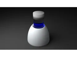 Fountain pen - ink sample holder