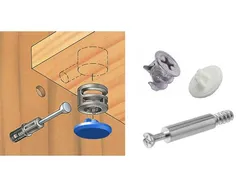 IKEA Cam Lock Screw Hole Plug