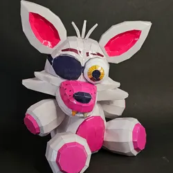Mangle Plush Papercraft from Five nights at freddy's