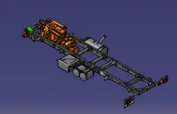 motorized chassis (truck) 150 hp