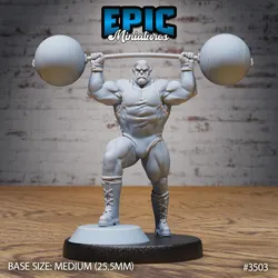 Orc Strongman / Carnival Artist / Funfair Performer / Mysterious Circus Resident / Beast Cabinet Master