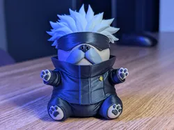 Pibble Satoru chill dog - Free 3D Print Model