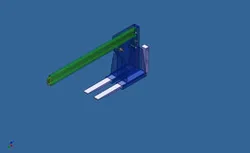 Retractable Forklift Jib