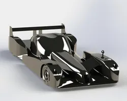 Retro look Le Mans prototype