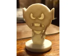 Simple Mini D&D Orc with Sword