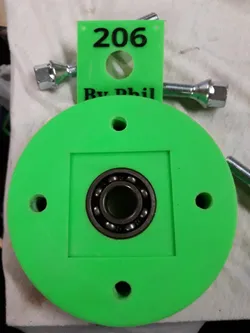 Support d'equilibrage Peugeot / wheel balancing support