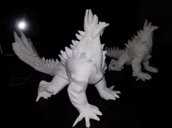 Zinogre / Jinouga - Monster Hunter w/ removable tail