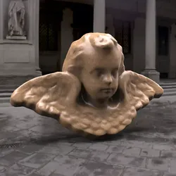 Angel Sculpture 2 3D model
