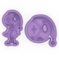 Astro Cookie Cutter Set - Head & Full Body Designs