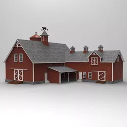 Barn for 3D Studio Max 3D model