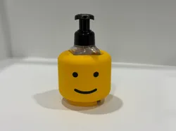 Brickman Head Soap Holder (B&BW) - Free 3D Print Model