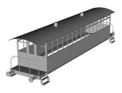 Brill Tramway(Oxford and Aylesbury) coach 1/32 scale