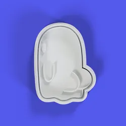 Butt Ghost Cookie Cutter