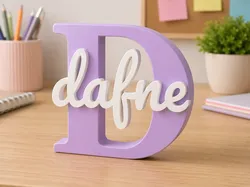 Decorative name Dafne NO AMS - Free 3D Print Model