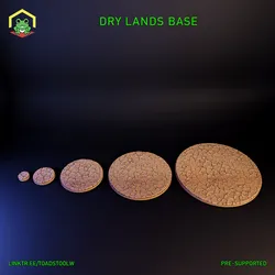 Dry lands - miniature base set