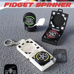 Formula 1 Tire Fidget Spinner / Keychain