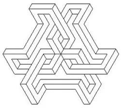 IMPOSSIBLE OBJECT ALL ONE SOLID OBJECT