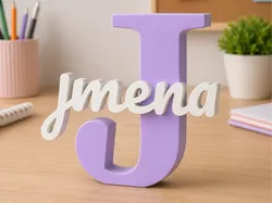 Jimena Decorative Name NO AMS - Free 3D Print Model
