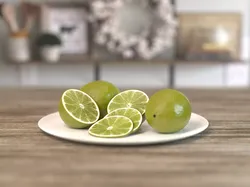 Lime Fruit 3D model