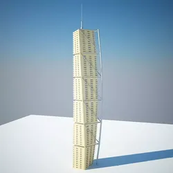 Low Poly Building 3D model
