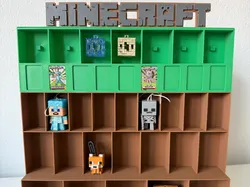 Minecraft Kinder display - Free 3D Print Model