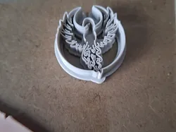 phoenix bird polymer clay cutters - Free 3D Print Model