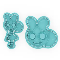 Poppy Cookie Cutter Set - Head & Full Body Designs