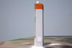 The New Burnett Heads Lighthouse Low poly 3D model