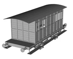 Wotton Tramway Coach 1/43 scale