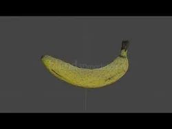 Banana Realistic 3D model 3D model