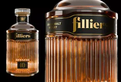 Filliers Bottle Alcohol Whiskey Blender 3D model