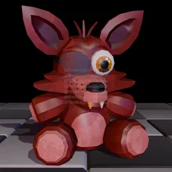 Foxy Plush Papercraft from Five Nights at Freddy's