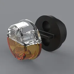 Front overall lamp PF-130 for 1/10 RC trucks KAMAZ, GAZ, MAZ, ZIL / Front overall lamp PF-130 for 1/10 RC trucks KAMAZ, GAZ, MAZ, ZIL